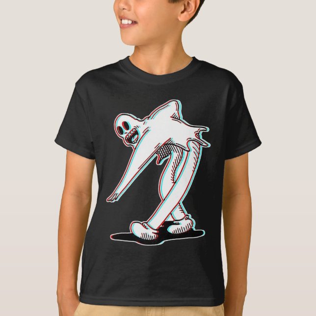 The Clown Ghost Glitch Dancing  T-Shirt (Front)