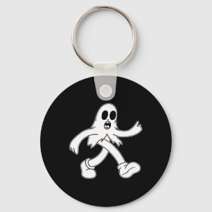 The Clown Ghost Sheet Ghost Key Ring