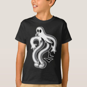The Clown Ghost Spooky Bats T-Shirt