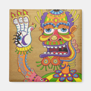 The Clown is a Wiseman in Disguise Magnet