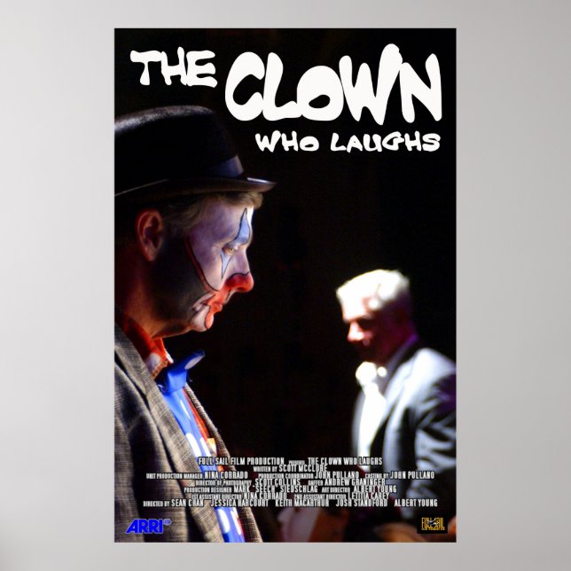 The Clown Who Laughs Poster (Front)