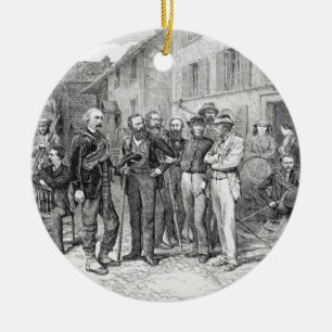 The Club Room of Zermatt in 1864, from 'The Ascent Ceramic Tree Decoration