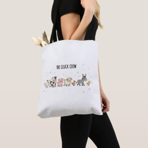 "The Cluck Crew" Tote Bag