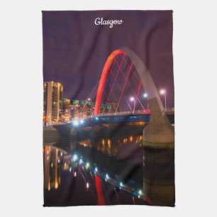 The Clyde Arc, Glasgow Kitchen tea towel
