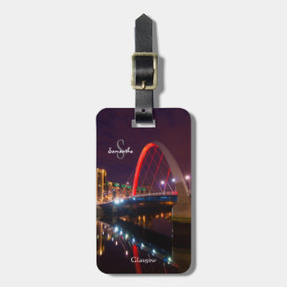 The Clyde Arc, Glasgow, Scotland Luggage tag