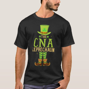 The Cna Certified Nursing Assistant Leprechaun St T-Shirt