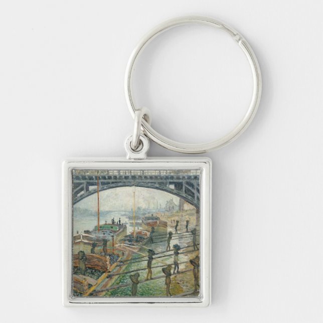 The Coal Workers, 1875 Key Ring (Front)