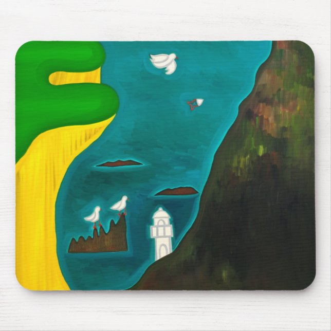 The Coast of England 2010 Mouse Pad (Front)
