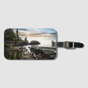 The Coast of Lake Superior Minnesota Luggage Tag
