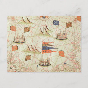 The Coast of Tunisia and the Gulf of Gabes Postcard