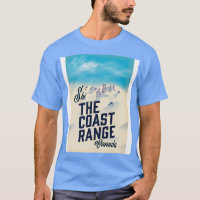 The Coast Range Canada Ski poster