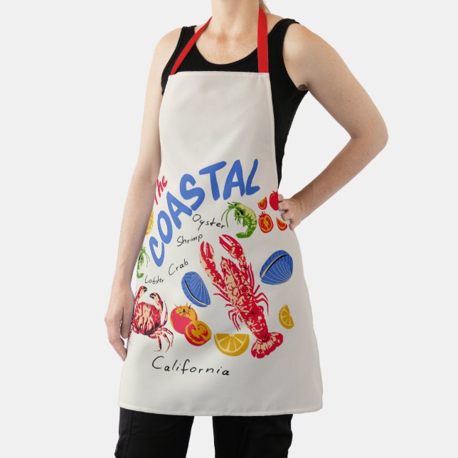 The Coastal Seafood Market Apron (Insitu)