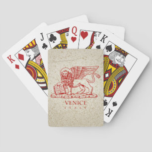 The Coat of Arms of Venice, Italy Playing Cards