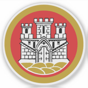 The coats of arms of Bergen, Norway