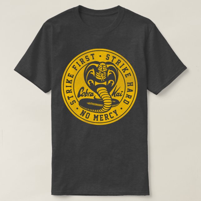 The Cobra Strikes First T-Shirt (Design Front)