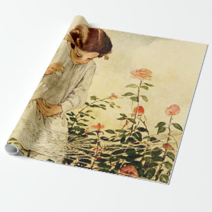 The Cobweb by Jessie Willcox Smith Wrapping Paper