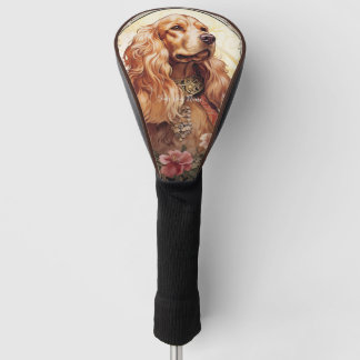 The Cocker Spaniel Dog 003 - Natalia Mucha Golf Head Cover