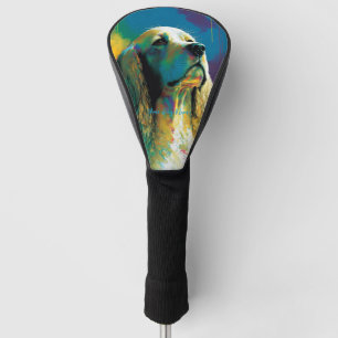 The Cocker Spaniel Dog - Composition 004 Golf Head Cover