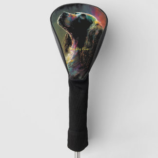 The Cocker Spaniel Dog - Composition 005 Golf Head Cover