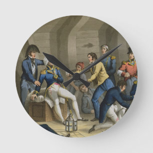 The Cockpit, Battle of the Nile, showing Nelson wo Round Clock