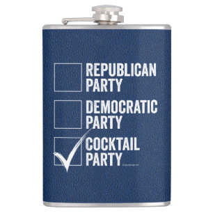 The Cocktail Party Hip Flask
