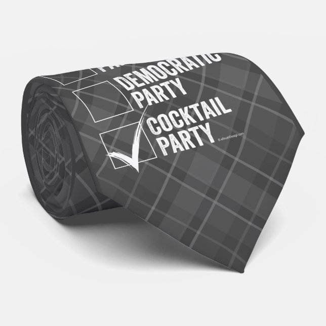 The Cocktail Party Tie (Rolled)