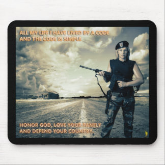 "The Code" Mouse Pad