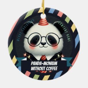 The Coffee Addict - Office Christmas  Ceramic Tree Decoration