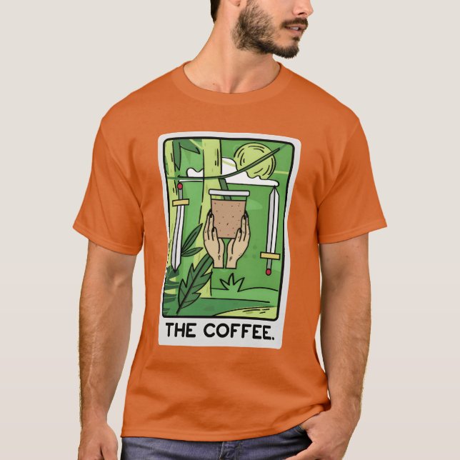 The Coffee Barista Gift family T-Shirt (Front)