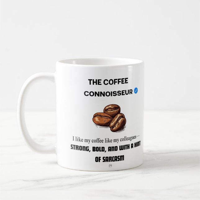 The Coffee Connoisseur Mug (Left)