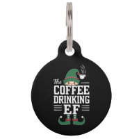 The Coffee Drinking Elf Family Matching Christmas