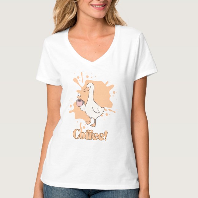 The Coffee Duck T-Shirt (Front)