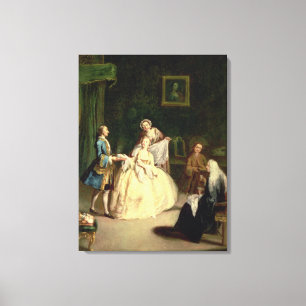 The Coffee House Canvas Print