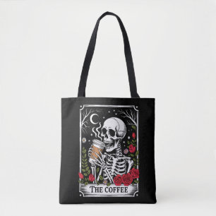 The Coffee Witchy Vibes Tote Bag – Magical Goth