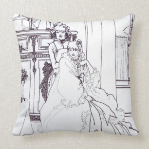 The Coiffing, from the poem 'The Ballad of a Barbe Cushion