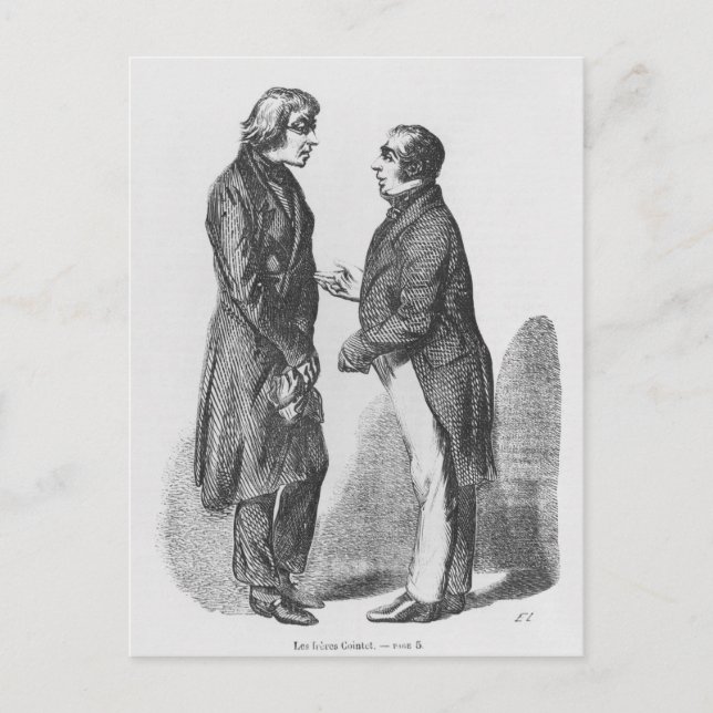 The Cointet brothers Postcard (Front)