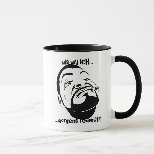 The Coke Man in the morning Mug (Right)