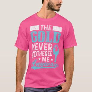 The Cold Never Bothered Me Anyway Ice Skating Figu T-Shirt
