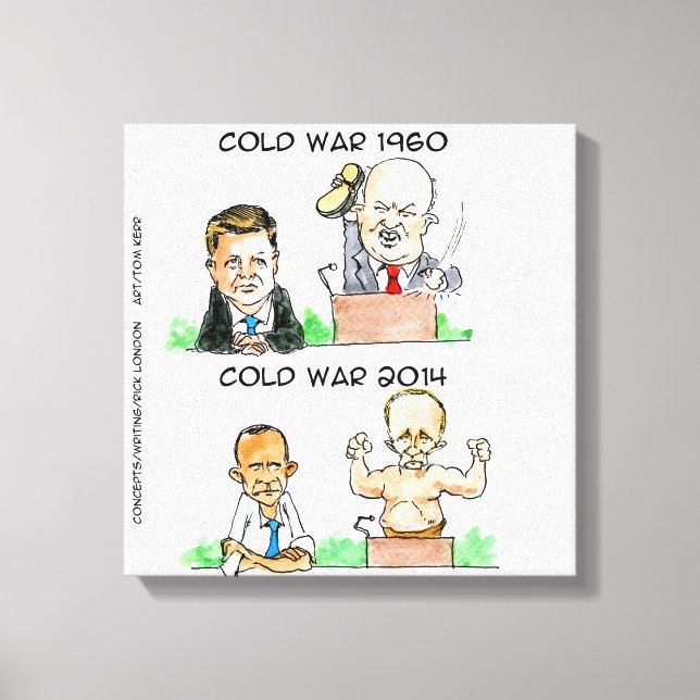The Cold Wars Funny Canvas Print (Front)