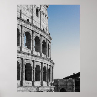 the Coliseum in Rome Poster