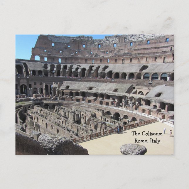 The Coliseum - Rome Italy Postcard (Front)