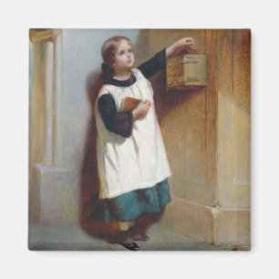 The Collection Box (oil on panel) Magnet