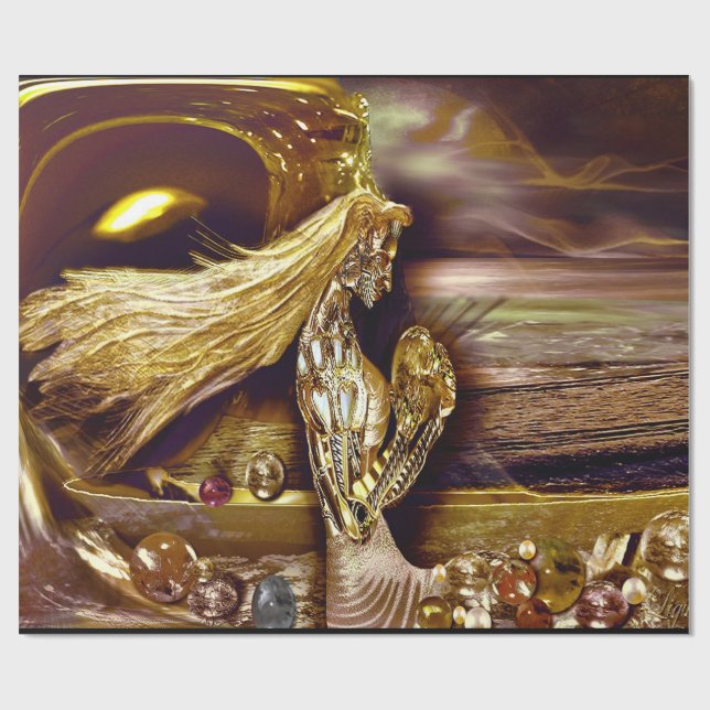 The Collector  Wrapping Paper (Flat)