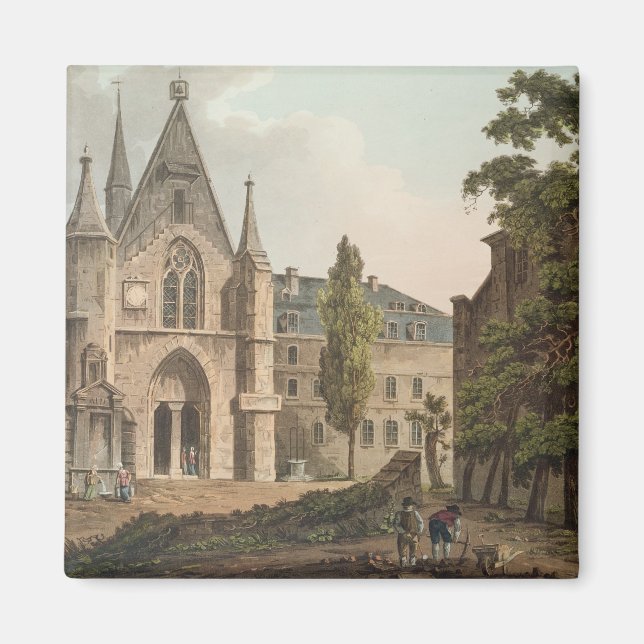 The College de Navarre in Paris Magnet (Front)