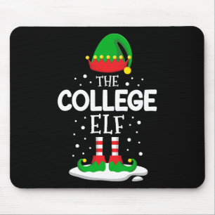 The College Elf Christmas Family Matching Outfit X Mouse Pad
