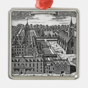 The College of Glasgow, from 'Theatrum Metal Tree Decoration