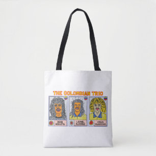 The Colombian Trio Higuita, Valderrama, Alvarez Tote Bag