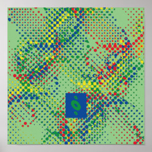 The Color of Light Pixelat by Masanser Poster