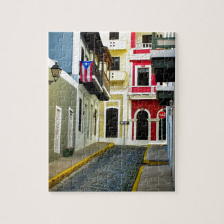 The color of old San Juan Puerto Rico Jigsaw Puzzle