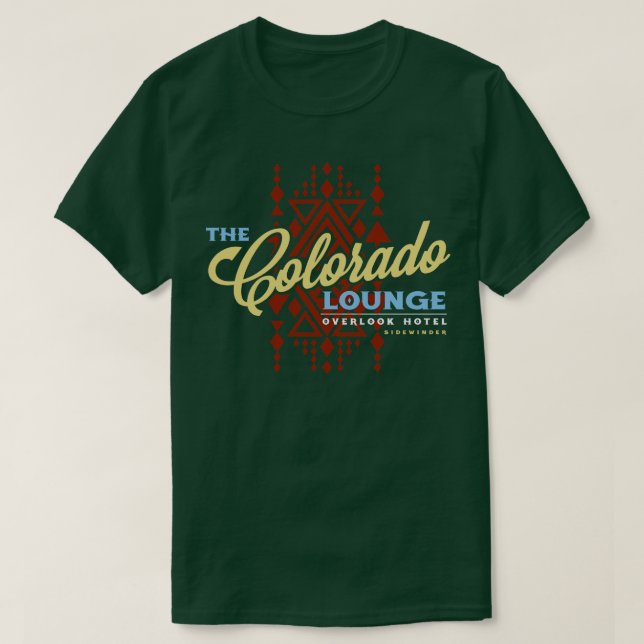 The Colorado Lounge at The Overlook T-Shirt (Design Front)